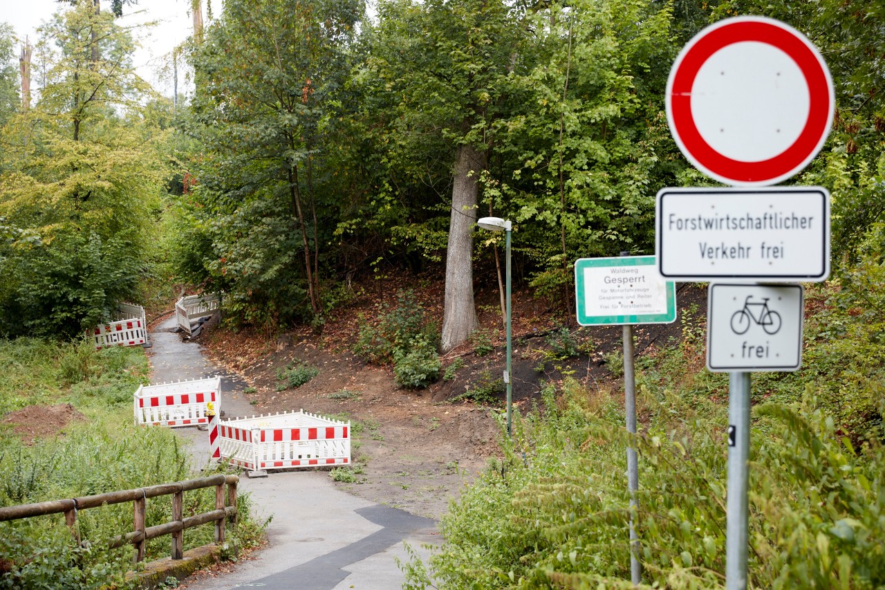 Der Kanal im Wolfsbachtal in Essen. (Archivfoto)