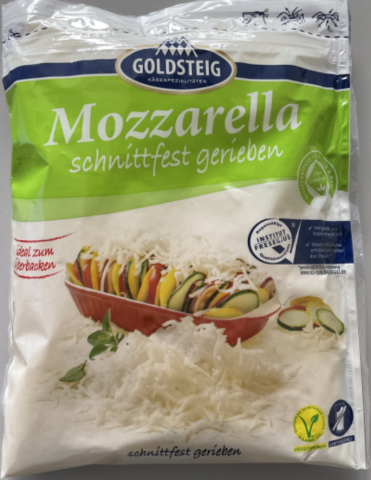 Der Mozzerella von „Goldsteig“ wird zurückgerufen.