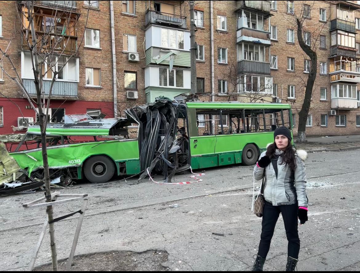 Ukraine-Krieg: Nadya ist in Kiew und unterstützt die Soldaten dort.
