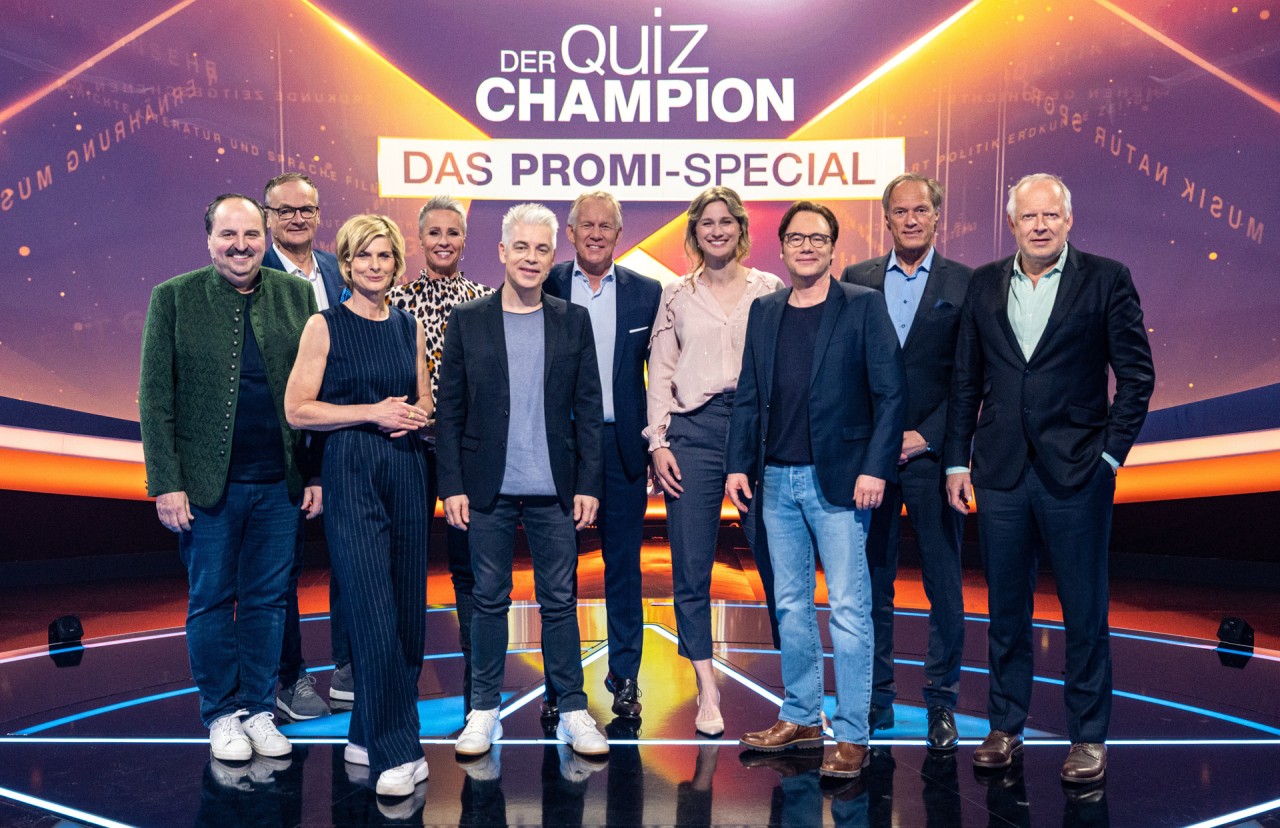 „Der Quiz-Champion“ fand erstmals mit prominenter Besetzung statt. 