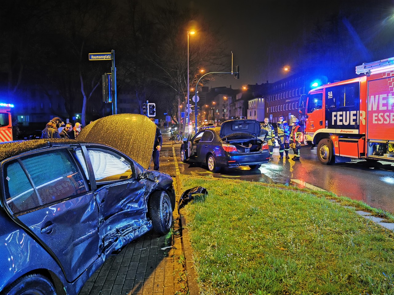 Unfall nach Ampelausfall in Essen!