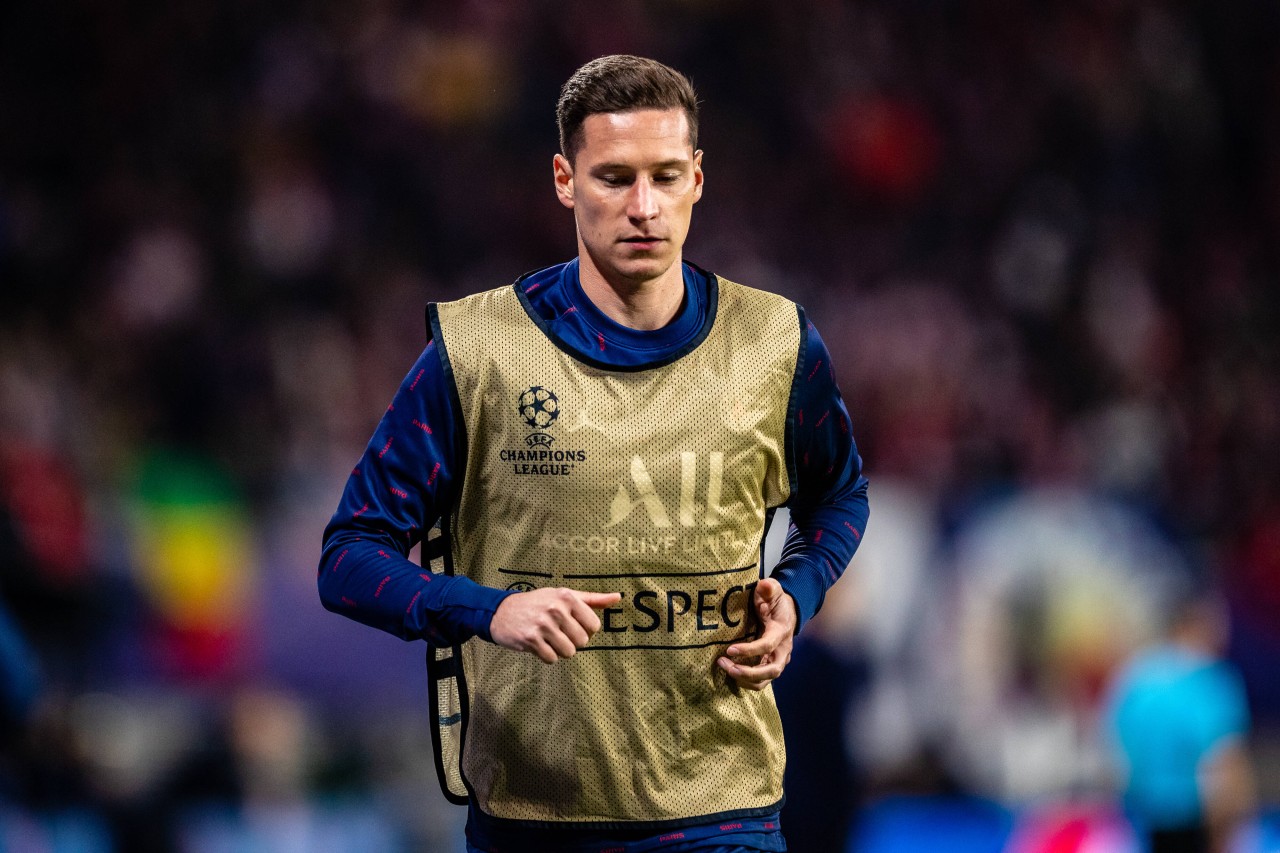 Julian Draxler ist bei PSG nur Einwechselspieler.