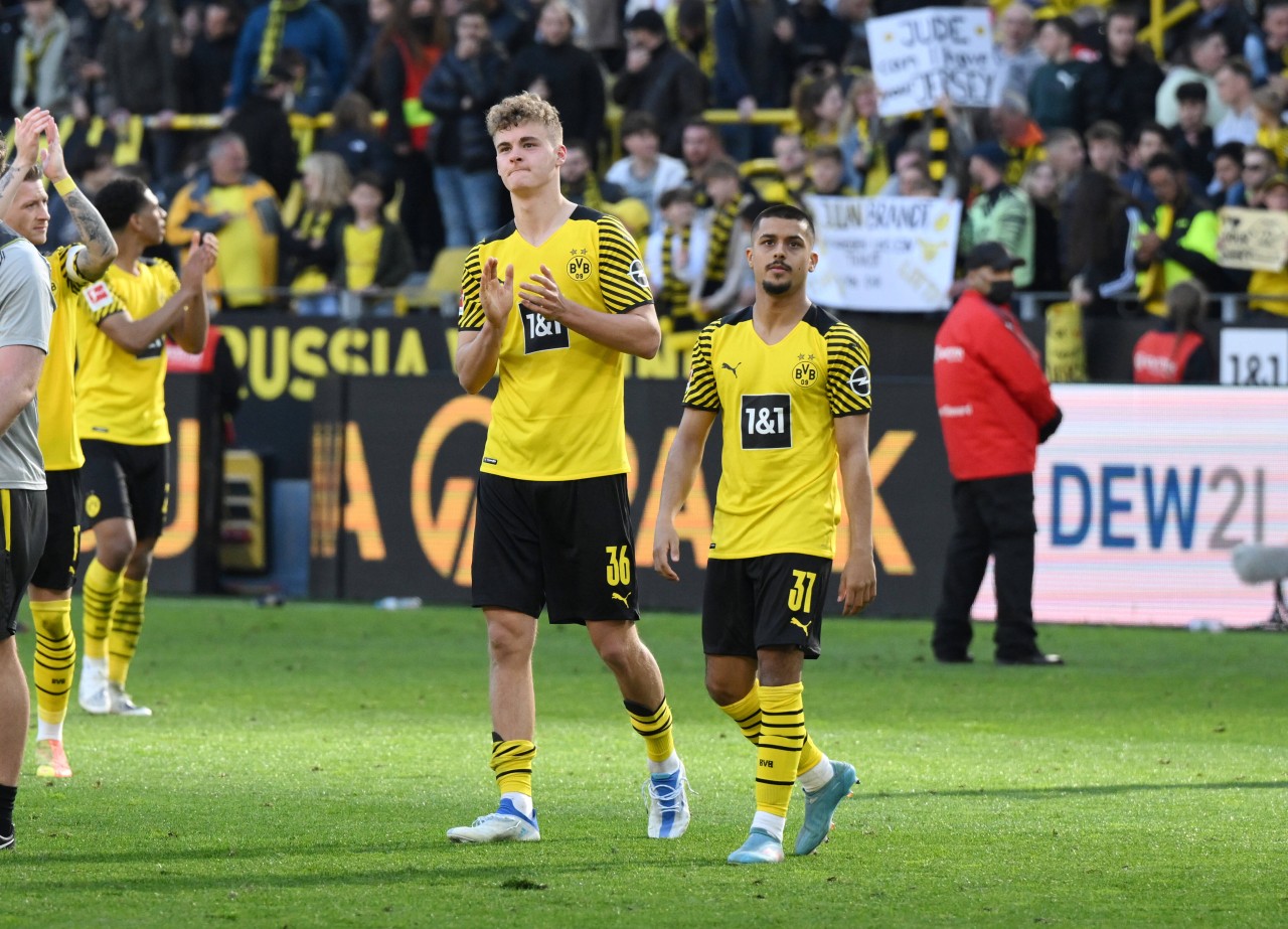 Tom Rothe (links) und Lion Semic (rechts) könnten schon bald dauerhaft zum BVB-Kader gehören.