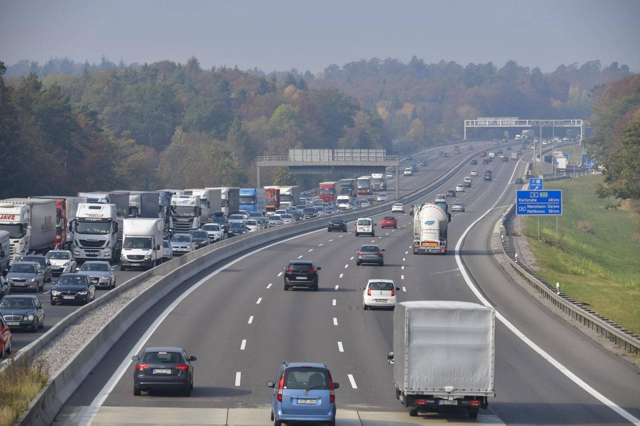 An Ostern kann es auf den Autobahnen voller werden (Symbolfoto).