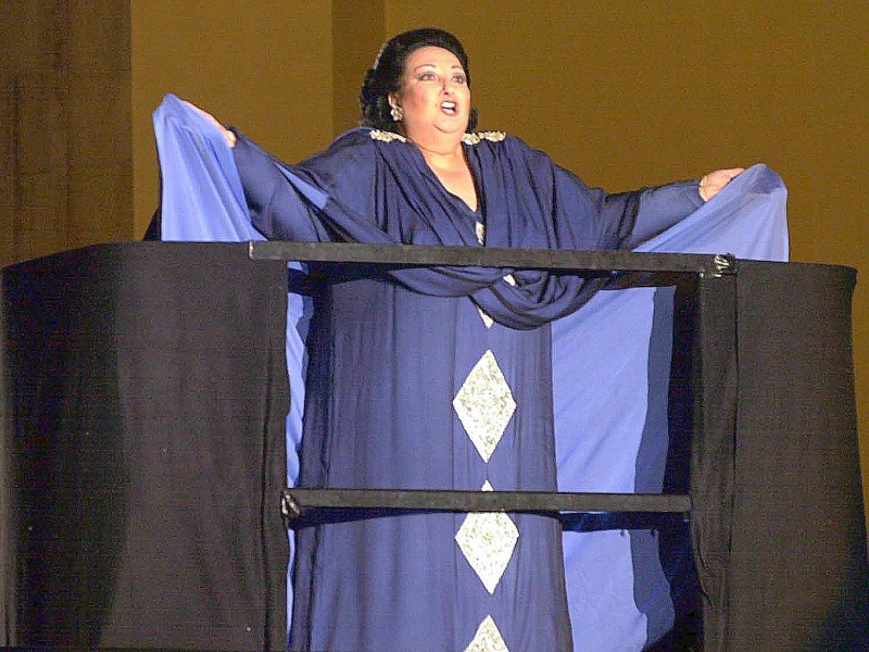 Die spanische Opernsängerin Montserrat Caballé, hier im Jahr 2014, verstarb am Morgen des 6. Oktober in einem Krankenhaus ihrer Geburtsstadt Barcelona.