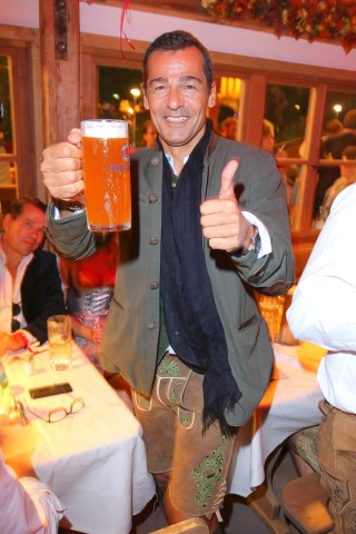 Schauspieler Erol Sander war bester Laune.