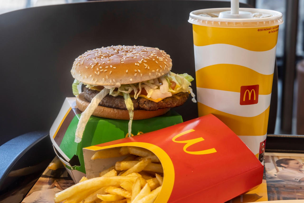 McDonald's muss sich mit Lieferengpässen herumschlagen. 