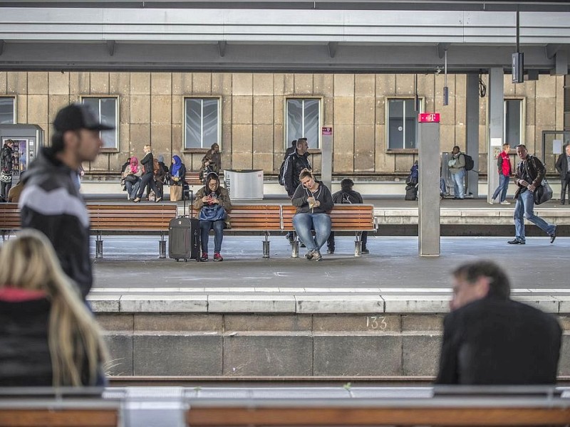 Durch den Streik der Lokführer sind viele Vebindungen am Essener Hbf am Mittwoch ausgefallen.