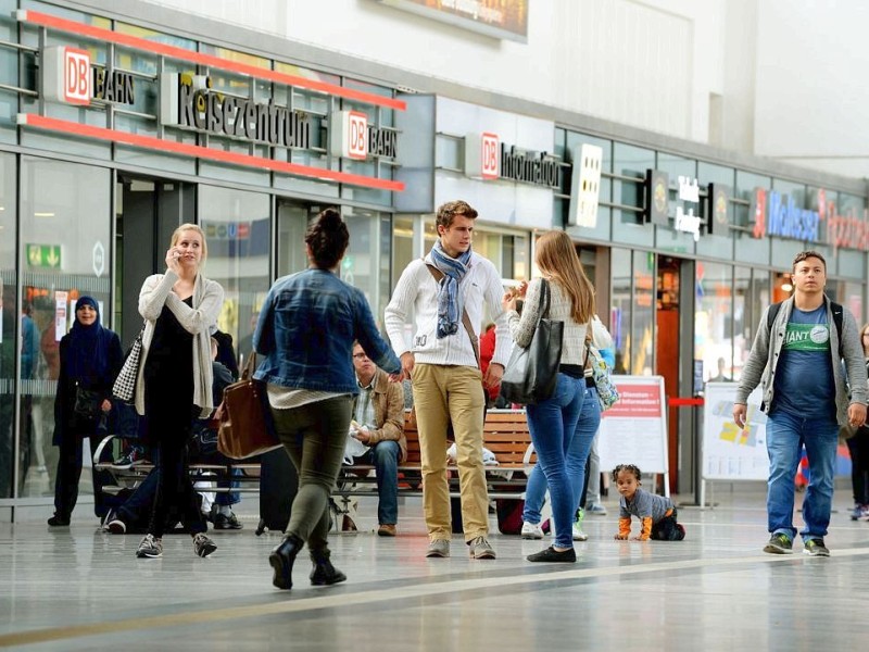 Auch am Duisburger Hbf fielen Mittwoch viele Züge aus.