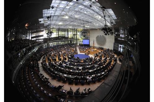 Der ehemalige Plenarsaal im heutigen World Conference Center.