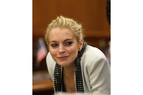 ... hatte Lohan den Bogen überspannt. Foto: apf/getty images