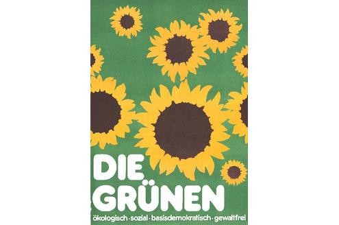 Vor 30 Jahren gründeten sich die Grünen. Wir dokumentieren Plakate und Slogans aus drei Jahrzehnten. DIE GRÜNEN ökologisch, sozial, basisdemokratisch,
gewaltfrei [1979] (c) Archiv Grünes Gedächtnis