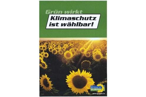 Grün wirkt. Klimaschutz ist wählbar! [2002] (c) Archiv Grünes Gedächtnis