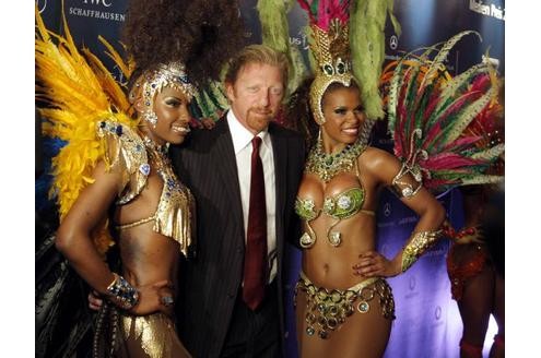 Boris Becker beim Laureus Medien Preis