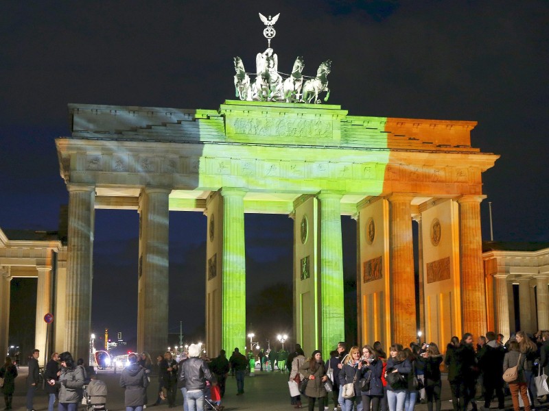 Das Brandenburger Tor in Berlin.