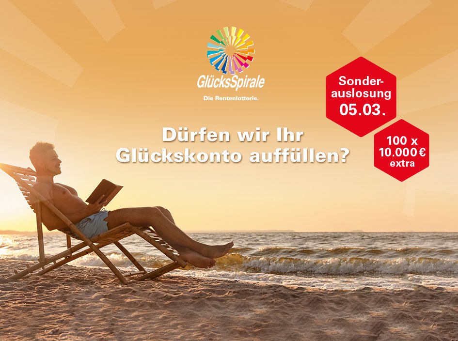 220301 GluecksSpirale - Mit der GlücksSpirale das Glückskonto auffüllen (c) WestLotto.jpg