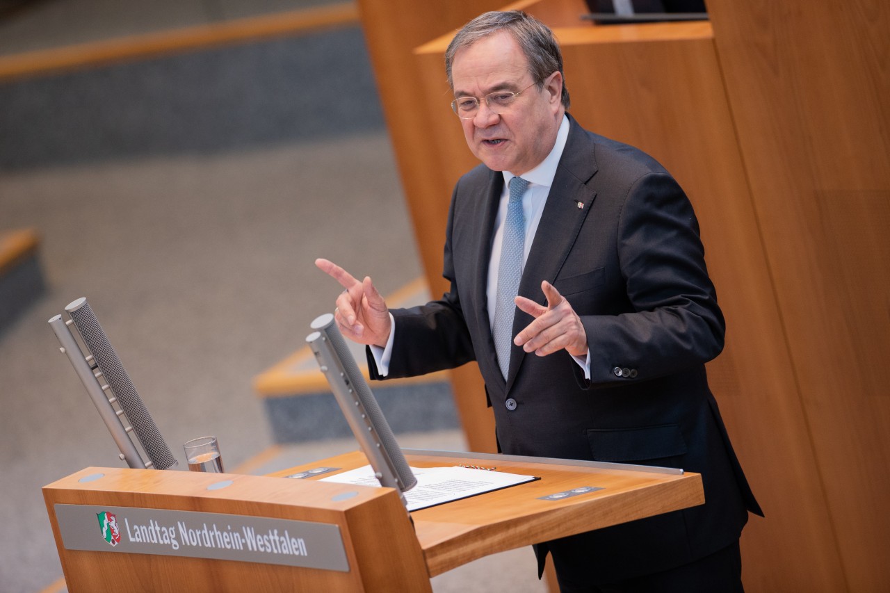 Armin Laschet im NRW-Landtag.