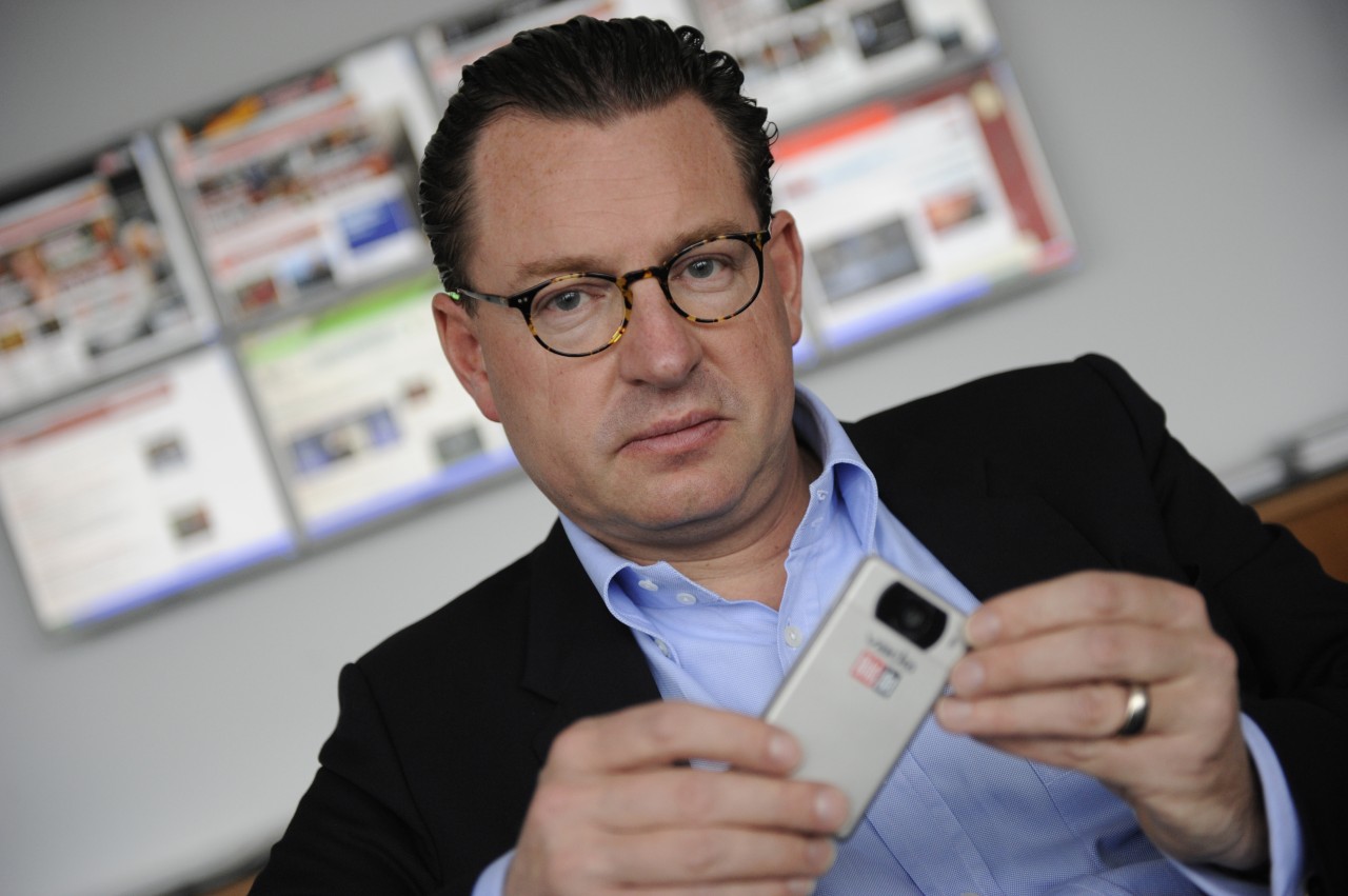 Bild-Chefredakteur Kai Diekmann. Foto: dapd