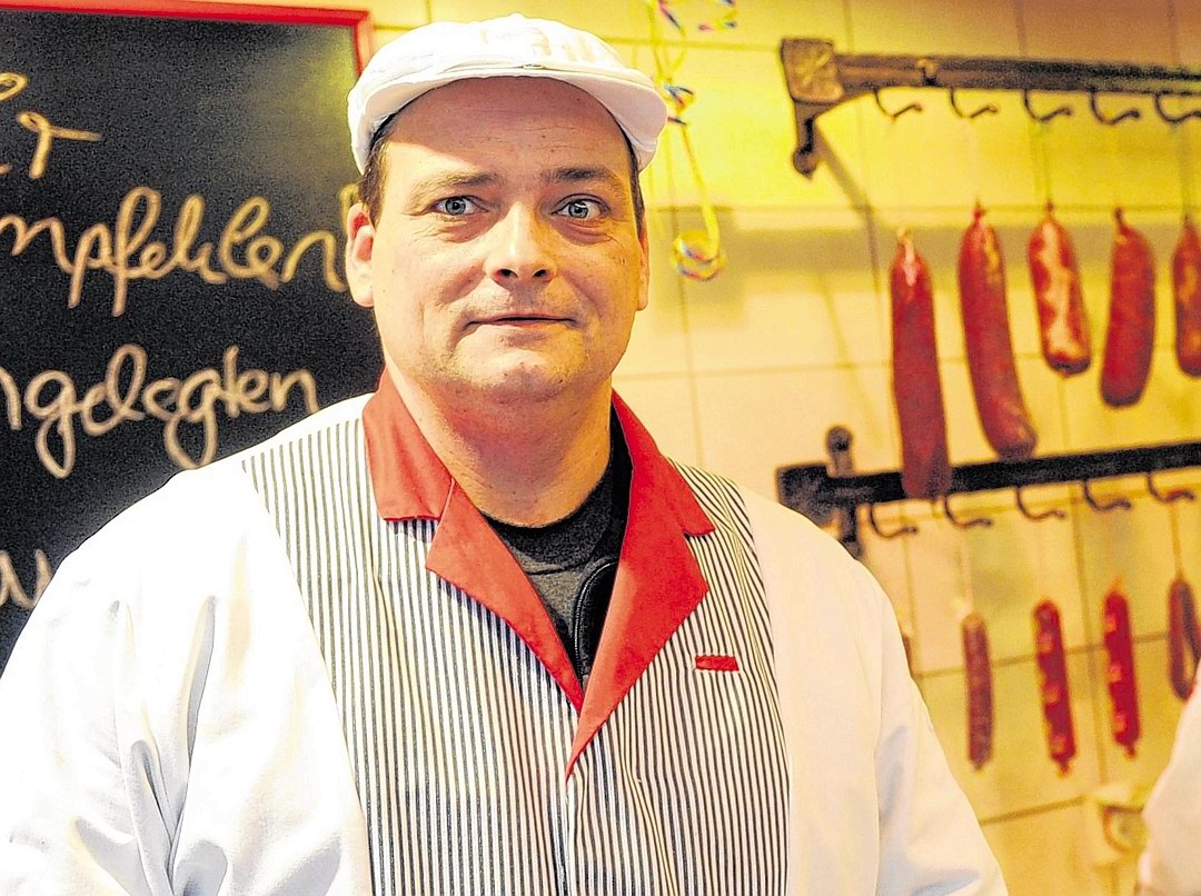 Pferdemetzger Bert Hobbold.
