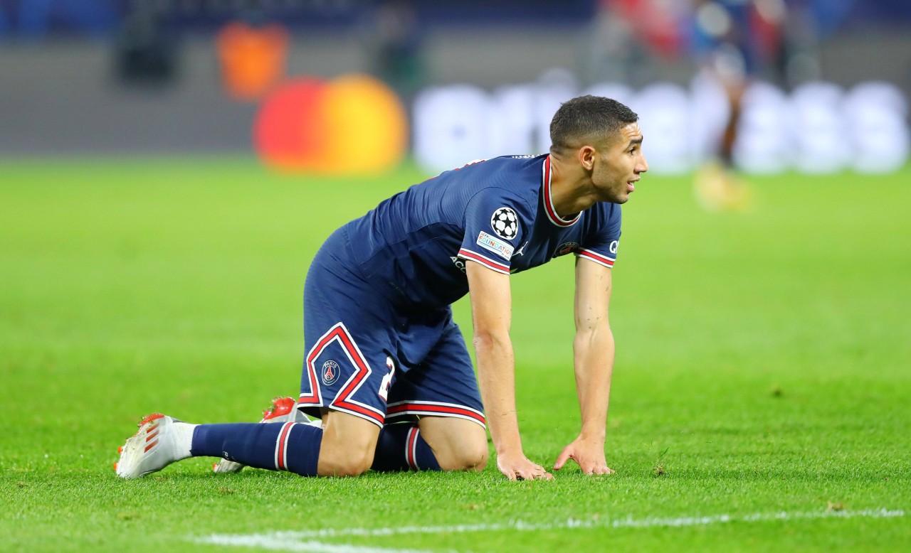 Ex-BVB-Star Achraf Hakimi wollte mit Marokko ins Halbfinale des African Cup.