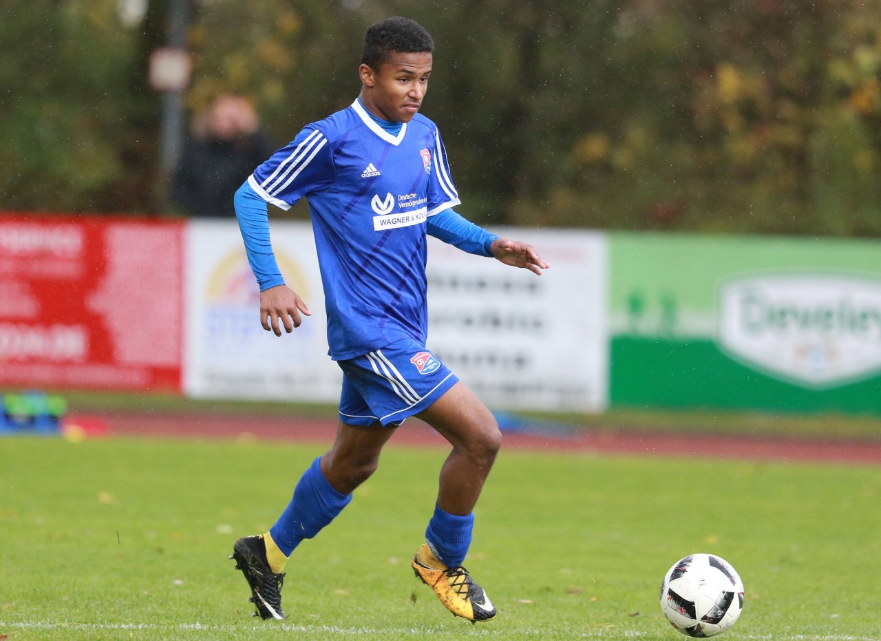 Karim Adeyemi als Spieler Unterhachings.