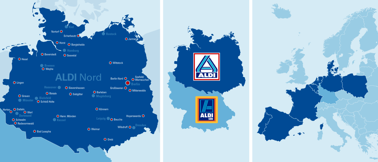 Taucht in den wenigsten Atlanten auf: Der Aldi-Äquator.