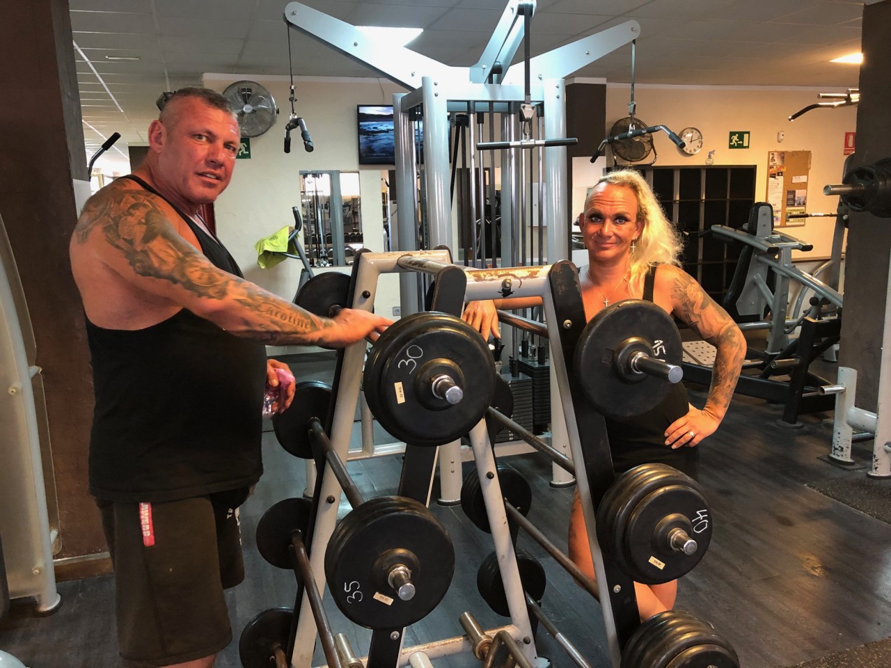 Andreas und Caro Robens haben auf Mallorca ein eigenes Fitnessstudio eröffnet.