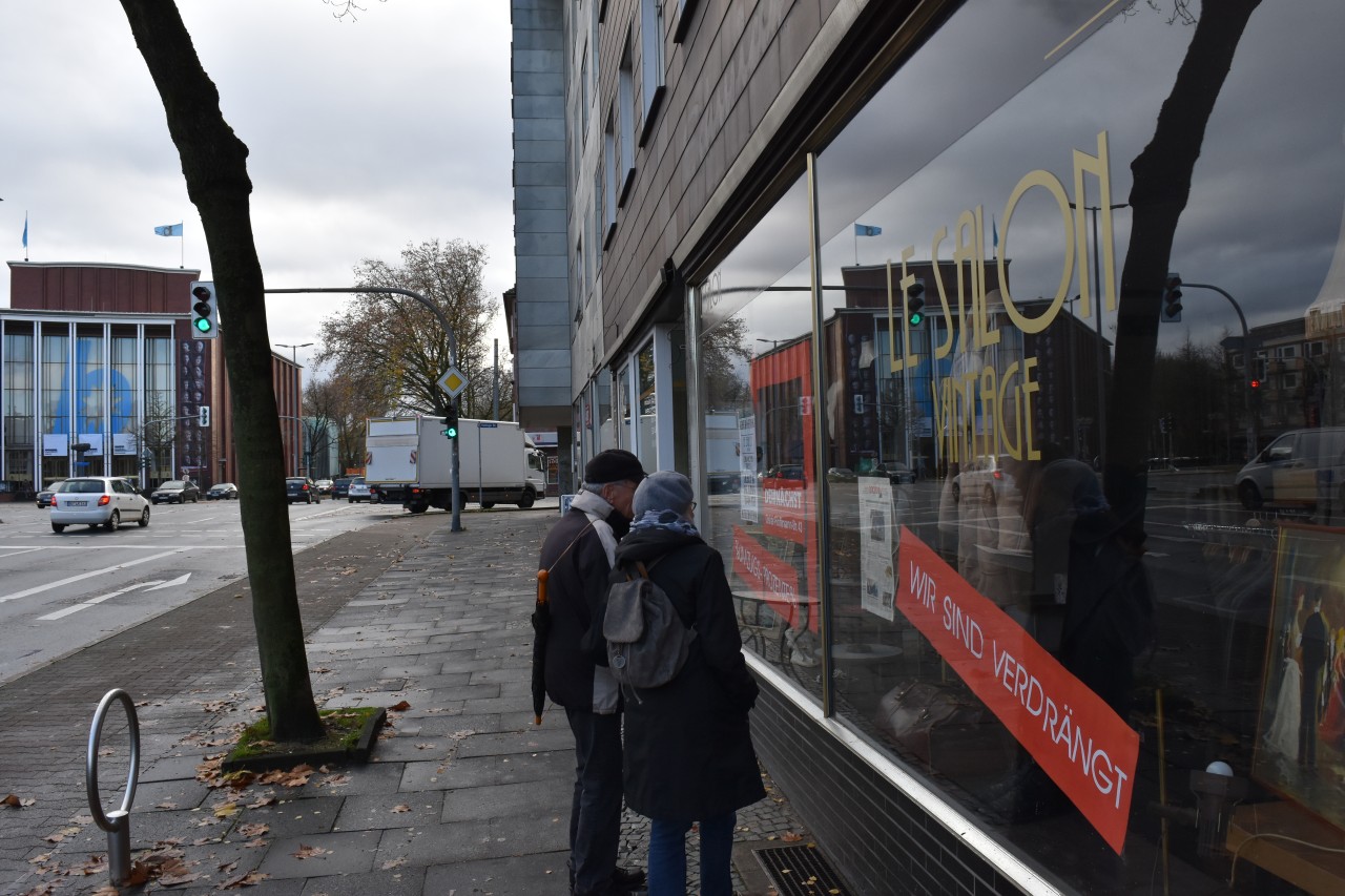 Die Lage des Vintage-Stores am Schauspielhaus war ideal