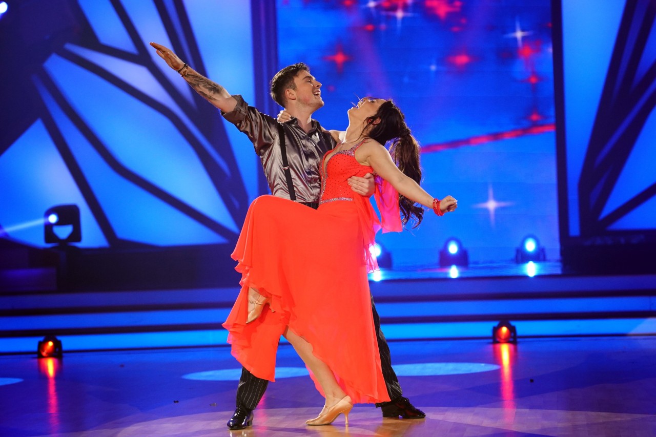 Christina Luft und ihr „Let's Dance“-Tanzpartner Mike Singer.