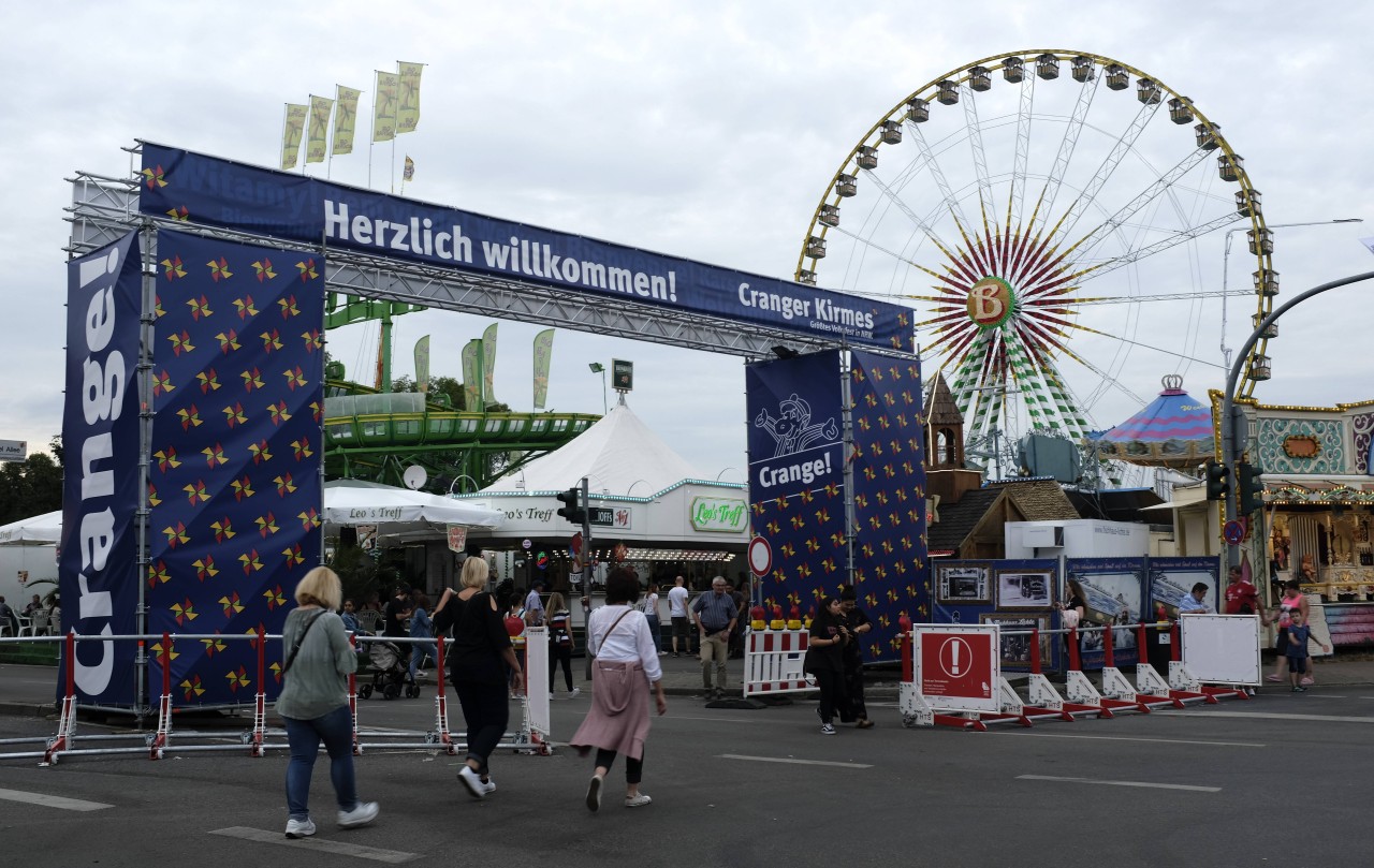 Die Vorbereitungen auf die Cranger Kirmes laufen auf Hochtouren.