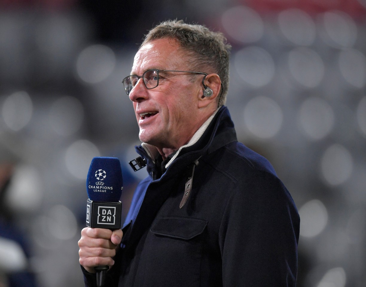 Ralf Rangnick hatte erst vor kurzem sein Engagement bei DAZN begonnen und hört jetzt auf.