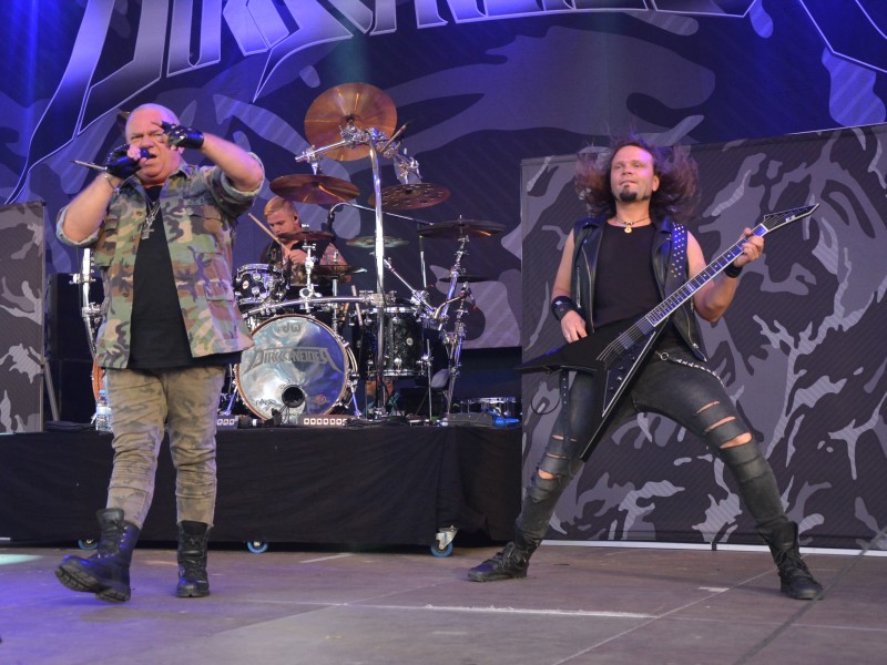 Udo Dirkschneider und Band im Amphitheater Gelsenkirchen. Dort fand wieder das Rock Hard Festival statt.