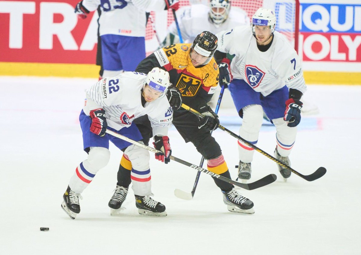 Eishockey WM 2022 Deutschland Frankreich