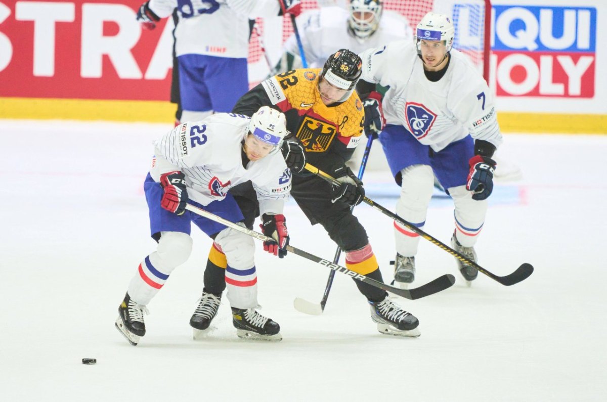 Eishockey WM 2022 Deutschland Frankreich