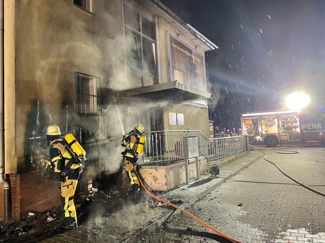 Durch ihr schnelles Handeln konnte die Feuerwehr Essen Schlimmeres verhindern. 