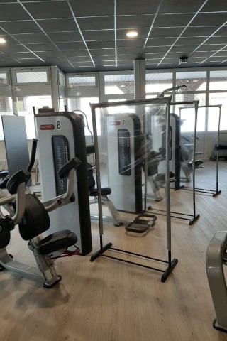 Ein Blick ins Fitnessstudio.