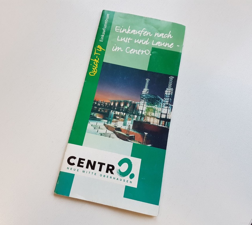 Der Centro-Lageplan aus dem Januar 1997. Da kommen Erinnerungen hoch.