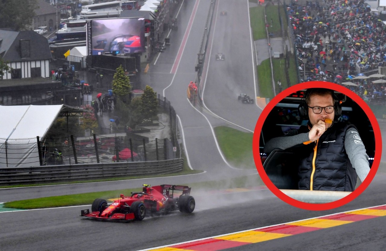 Formel 1: Nach Belgien-Farce hat McLaren-Chef Andreas Seidl eine deutliche Forderung.