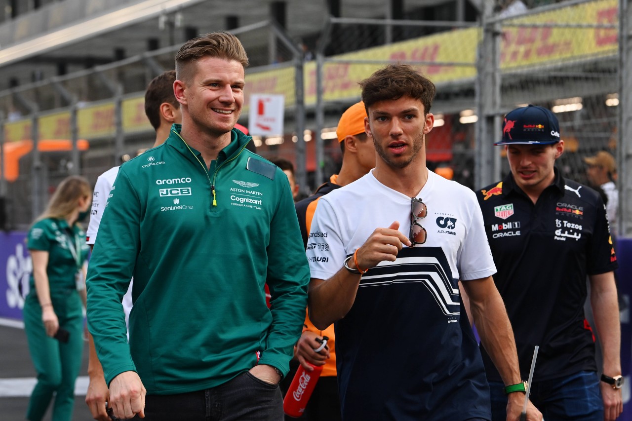 Formel 1: Hülkenberg konnte sein Comeback sichtlich genießen.