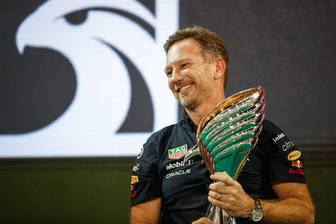 Formel 1: Auch Christian Horner hatte für Red Bull einen großen Anteil am Sieg der Meisterschaft. 