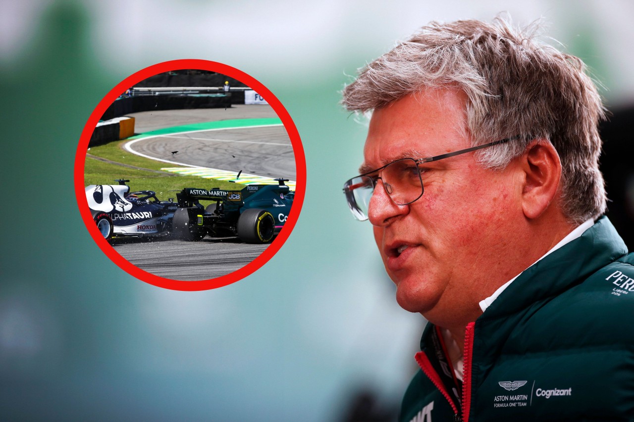 Formel 1: Aston-Martin-Teamchef Otmar Szafnauer war wütend über eine Kollision zwischen Tsunoda und Stroll.