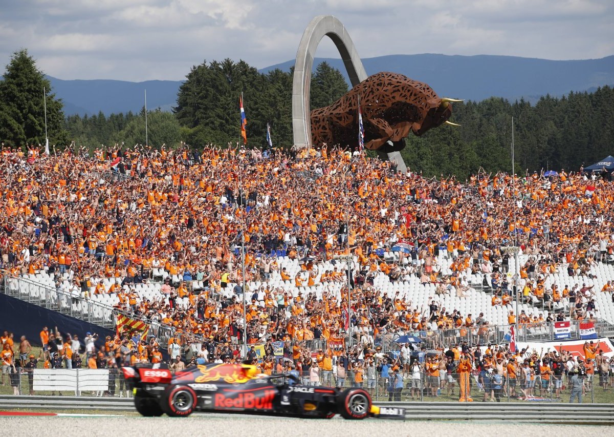 Formel 1 Verstappen Fans