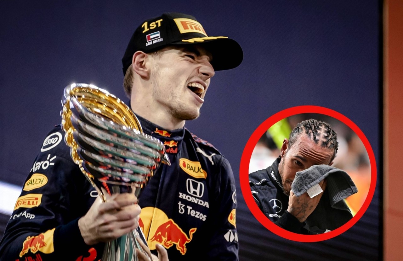 Max Verstappen feiert seinen ersten Titel in der Formel 1 und hat kein Mitleid für Lewis Hamilton.