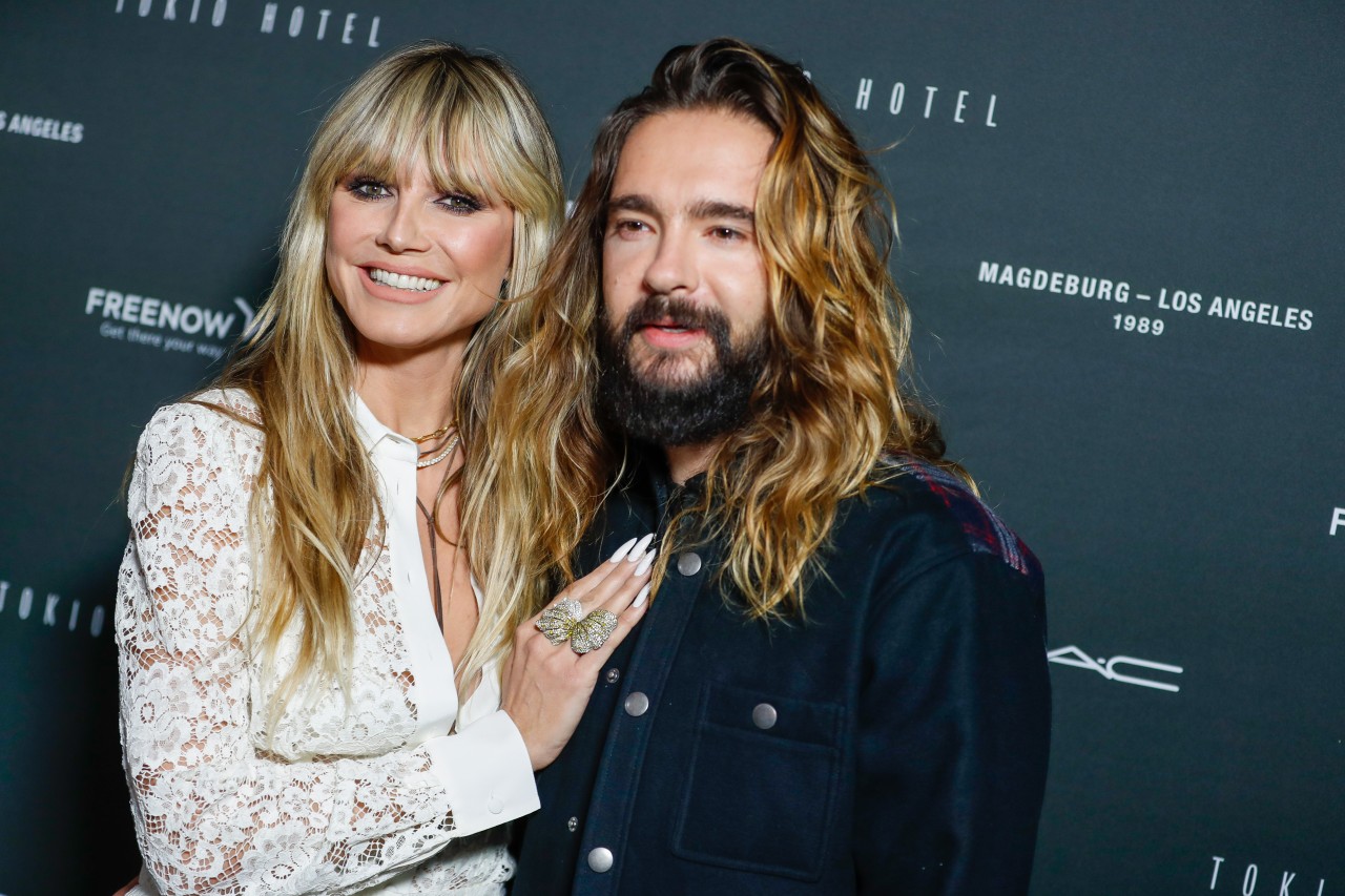 Heidi Klum und Tom Kaulitz, hier im Oktober 2021, machen jetzt auch in Sachen Musik gemeinsame Sache.