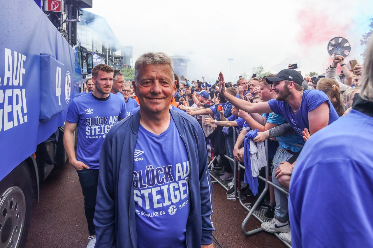 Hermann feiere vor wenigen Tagen noch den Aufstieg mit Schalke.