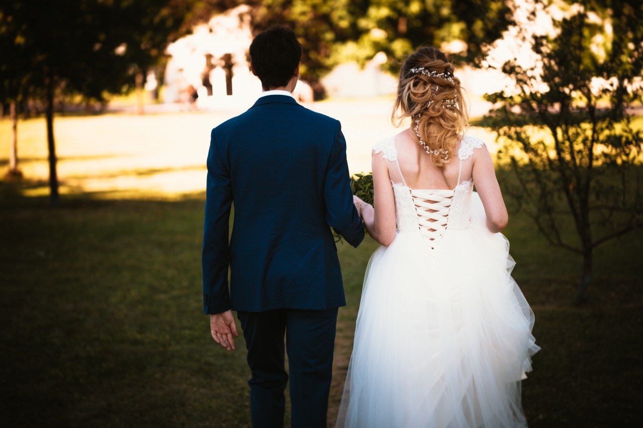 Hochzeit: Die Braut erlebte einen besonders emotionalen Moment an ihrem großen Tag.