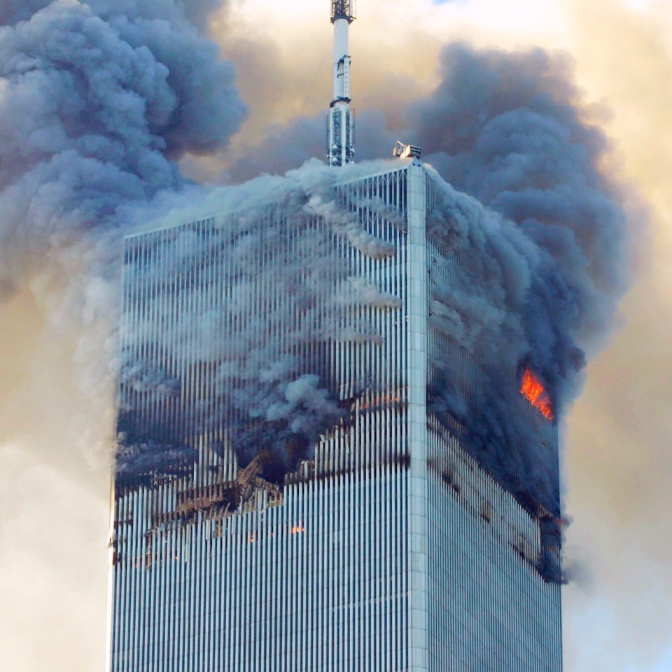 Das Bild des World Trade Centers landete auf den Einladungen zur Hochzeit. 