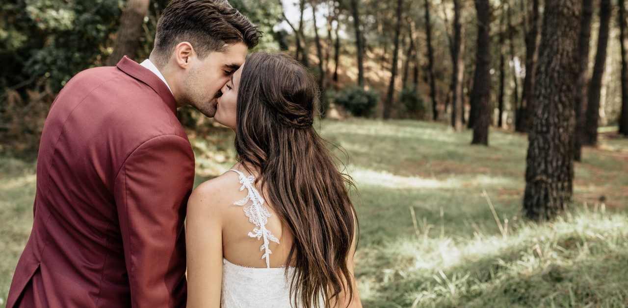 Ein Brautpaar ließ sich auf seiner Hochzeit in Brand stecken (Symbolfoto).