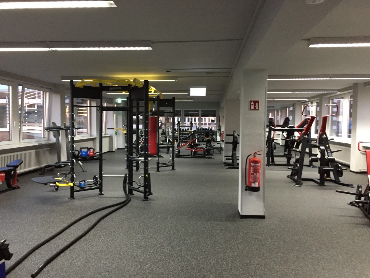 Dieses Fitnessstudio kommt ganz ohne Mitarbeiter aus.