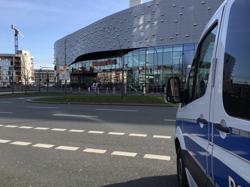 Das Einkaufszentrum Limbecker Platz in Essen bleibt am Samstag geschlossen.